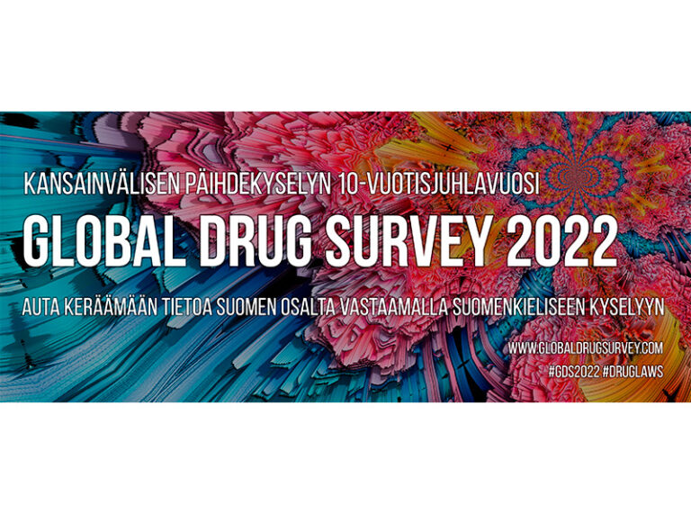 Artikkeli: Vielä ehdit vastata Global Drug Survey -kyselyyn ja auttaa keräämään tietoa Suomen osalta maanantaihin 14.2. mennessä!
