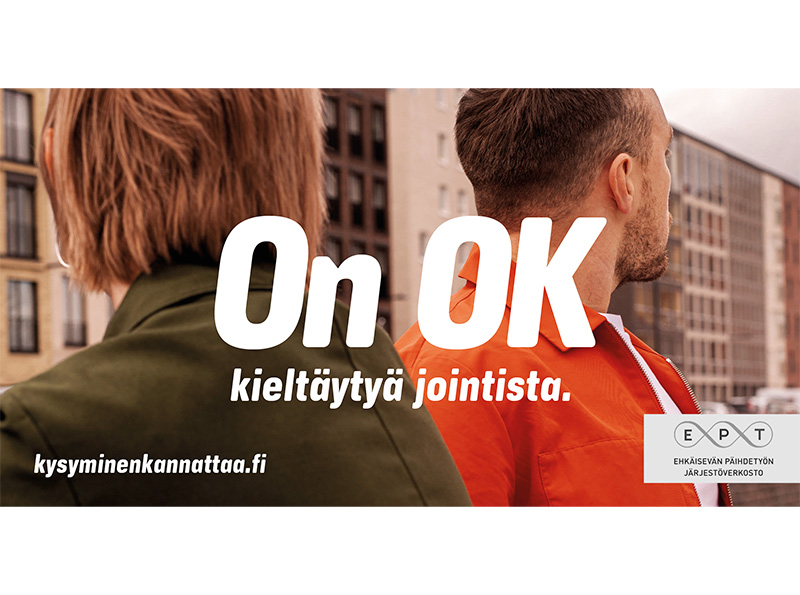 On OK kieltäytyä jointista. www.kysyminenkannattaa.fi